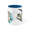 Peregrine Falcon In Flight Art Accent Coffee Mug 11Oz