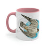 Peregrine Falcon In Flight Art Accent Coffee Mug 11Oz