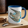 Peregrine Falcon In Flight Art Accent Coffee Mug 11Oz