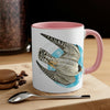 Peregrine Falcon In Flight Art Accent Coffee Mug 11Oz
