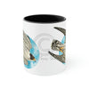 Peregrine Falcon In Flight Art Accent Coffee Mug 11Oz Black /