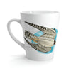 Peregrine Falcon In Flight Art Latte Mug Mug
