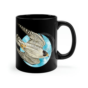 Peregrine Falcon In Flight Art Mug 11Oz Mug