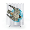 Peregrine Falcon In Flight Art Shower Curtain 71 × 74 Home Decor