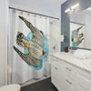 Peregrine Falcon In Flight Art Shower Curtain Home Decor