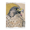 Peregrine Falcon Sun Ink Art Velveteen Plush Blanket 30 × 40 All Over Prints