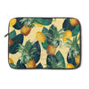 Pineapples And Lemons Beige Vintage Collage Laptop Sleeve 13