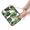 Pineapples And Lemons Vintage Collage Laptop Sleeve