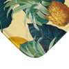 Pineapples And Lemons Yellow Bath Mat Home Decor