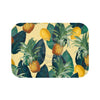Pineapples And Lemons Yellow Bath Mat Small 24X17 Home Decor