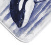 Playful Baby Orca Whale In Blue Bath Mat Home Decor