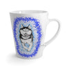 Polar Blue Husky Dog Running Art Mug 12 Oz 12Oz