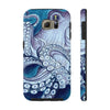 Purple Blue Octopus Watercolor Ink Art Case Mate Tough Phone Cases
