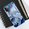 Purple Blue Octopus Watercolor Ink Art Case Mate Tough Phone Cases