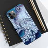 Purple Blue Octopus Watercolor Ink Art Case Mate Tough Phone Cases