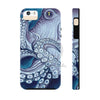 Purple Blue Octopus Watercolor Ink Art Case Mate Tough Phone Cases
