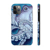 Purple Blue Octopus Watercolor Ink Art Case Mate Tough Phone Cases Iphone 11 Pro