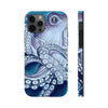 Purple Blue Octopus Watercolor Ink Art Case Mate Tough Phone Cases Iphone 12 Pro