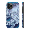 Purple Blue Octopus Watercolor Ink Art Case Mate Tough Phone Cases Iphone 12 Pro Max