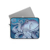 Purple Blue Octopus Watercolor Ink Art Laptop Sleeve