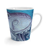 Purple Blue Octopus Watercolor Ink Art Latte Mug Mug