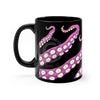 Purple Kraken Octopus Tentacles Black Mug 11Oz Mug