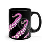 Purple Kraken Octopus Tentacles Black Mug 11Oz Mug