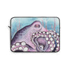 Purple Octopus Blue Watercolor Nautical Art Laptop Sleeve 13