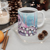 Purple Octopus Blue Watercolor Nautical Art Mug 11Oz