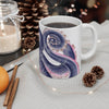 Purple Octopus Kraken Tentacles Ink Watercolor Mug 11Oz