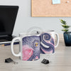 Purple Octopus Kraken Tentacles Ink Watercolor Mug 11Oz