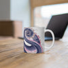 Purple Octopus Kraken Tentacles Ink Watercolor Mug 11Oz