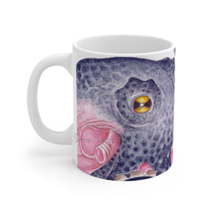 Purple Octopus Kraken Tentacles Ink Watercolor Mug 11Oz