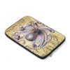 Purple Octopus Papyrus Vintage Map Art Laptop Sleeve