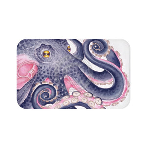 Purple Octopus Tentacles Kraken! Bath Mat 34 × 21 Home Decor