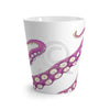 Purple Pink Octopus Tentacles Ink Art Latte Mug Mug