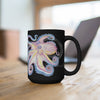 Rainbow Octopus Ink Black Mug 15Oz