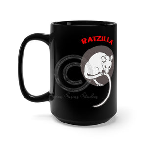 Ratzilla Black Mug 15Oz