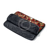 Red Black Leaves Watercolor Laptop Sleeve