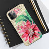 Red Cactus Vintage Music Art Case Mate Tough Phone Cases