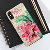 Red Cactus Vintage Music Art Case Mate Tough Phone Cases