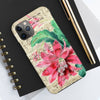 Red Cactus Vintage Music Art Case Mate Tough Phone Cases