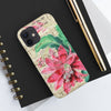 Red Cactus Vintage Music Art Case Mate Tough Phone Cases