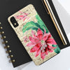 Red Cactus Vintage Music Art Case Mate Tough Phone Cases