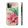 Red Cactus Vintage Music Art Case Mate Tough Phone Cases Iphone 11 Pro