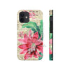 Red Cactus Vintage Music Art Case Mate Tough Phone Cases Iphone 12 Mini
