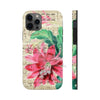 Red Cactus Vintage Music Art Case Mate Tough Phone Cases Iphone 12 Pro