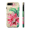 Red Cactus Vintage Music Art Case Mate Tough Phone Cases Iphone 7 Plus 8