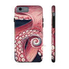 Red Dark Octopus Tentacle Watercolor Case Mate Tough Phone Cases Iphone 6/6S
