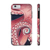 Red Dark Octopus Tentacle Watercolor Case Mate Tough Phone Cases Iphone 6/6S Plus